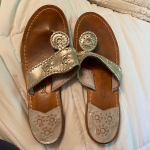 silver jack rogers navajo sandals